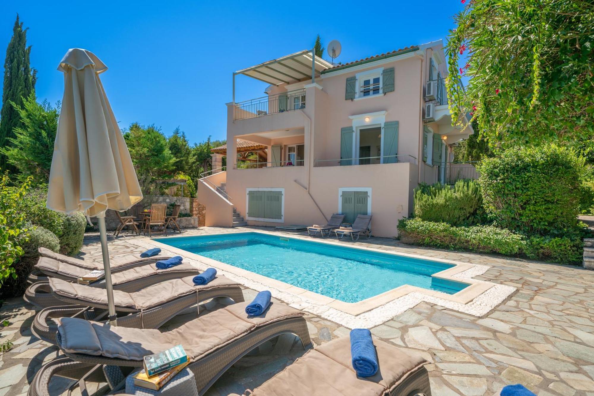 Garden House, Up To 8Px 1Km From Fiskardo Villa Tselendata ภายนอก รูปภาพ